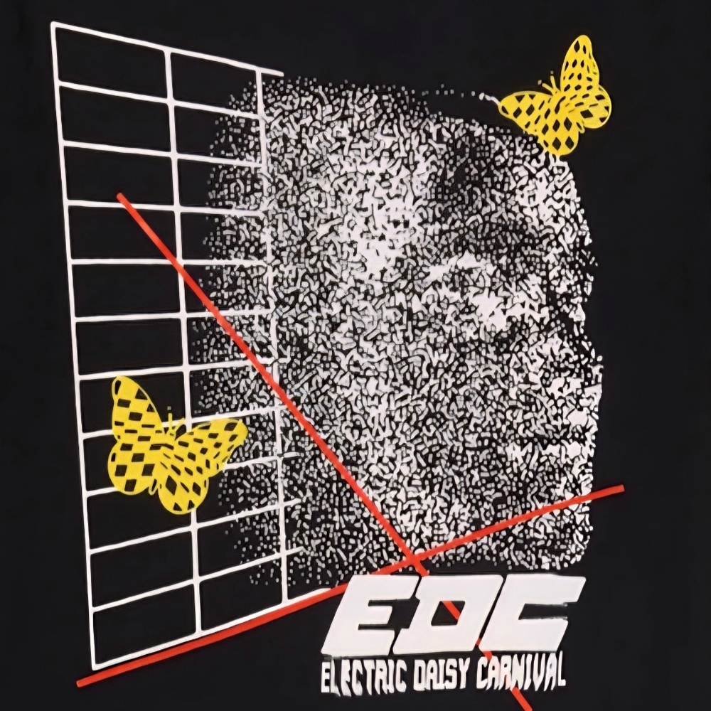 NEW EDC Electric Daisy Carnival Graphic T-Shirt